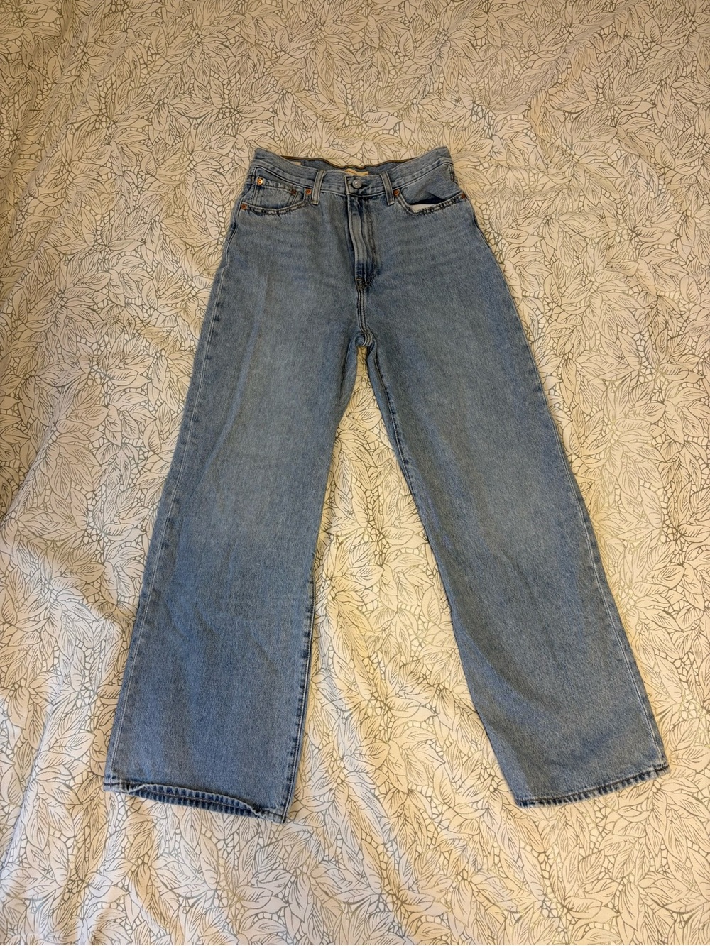 Levi’s Rib cage Wide-Leg Women's Jeans - Light Blue Denim